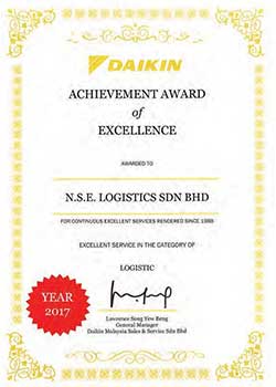 DAIKIN-CERTIFICATE