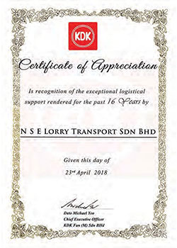 KDK-CERTIFICATE